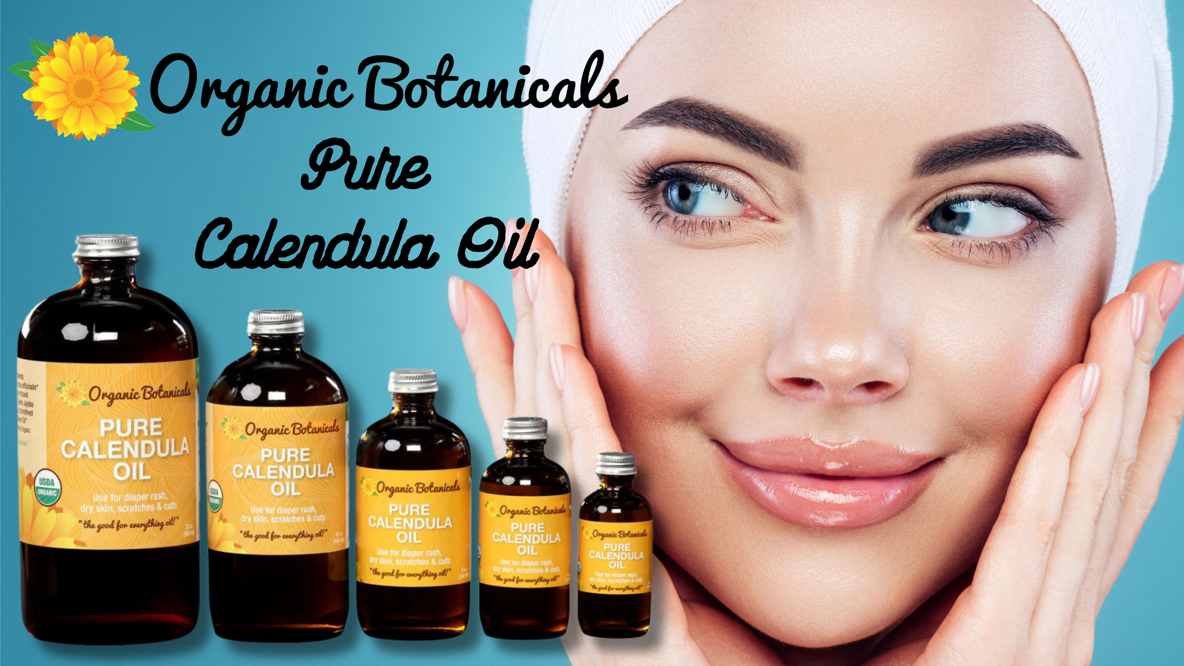Amazon.com : Organic Botanicals, Calendula Oil Organic for Skin